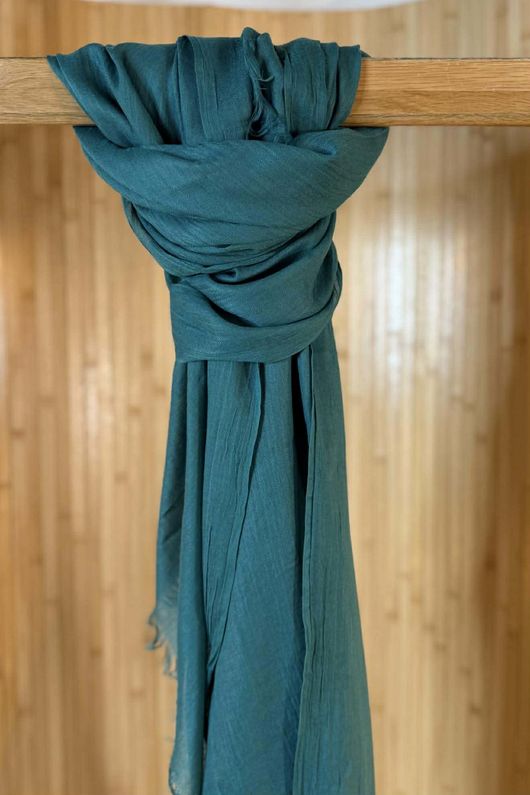 Classic Portobello Scarf Persian Green